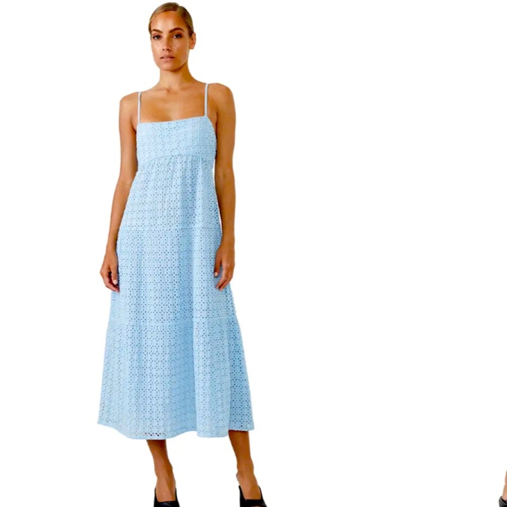NWT * Bardot Flow Eyelet Dress